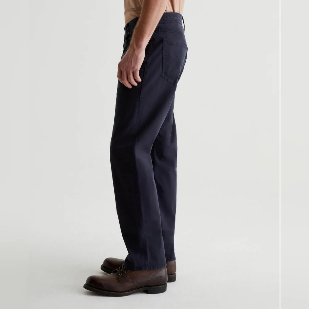 AG Adriano Goldschmied The Protégé Straight Leg Chino Jeans Men’s 36x34 USA Navy